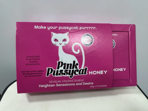 Pink Pussycat -Honey BOX of 12 sachets