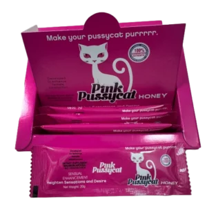 Pink Pussycat -Honey BOX of 12 sachets