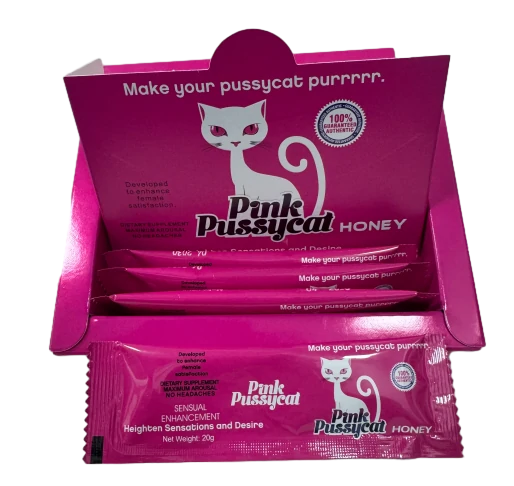 Pink Pussycat -Honey BOX of 12 sachets